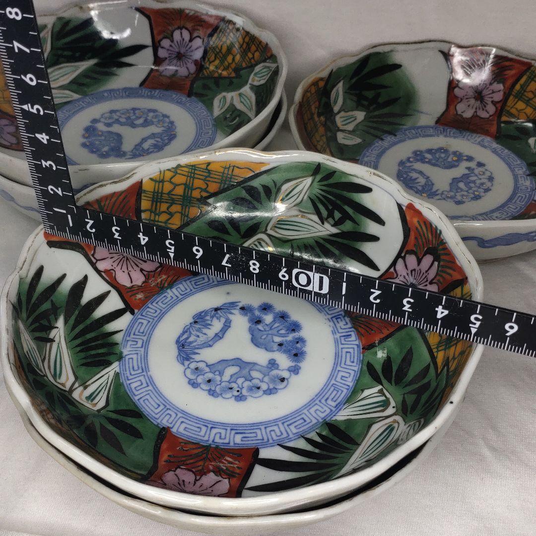 Koimari ware Kuai plate Kuai plate Color painting Hand-painted