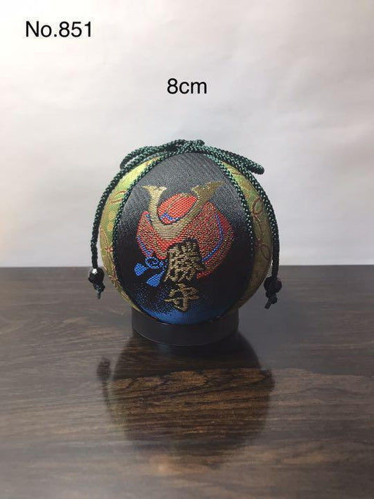 Temari Interior decoration  gift  Helmet  Katsumori Sword and bow