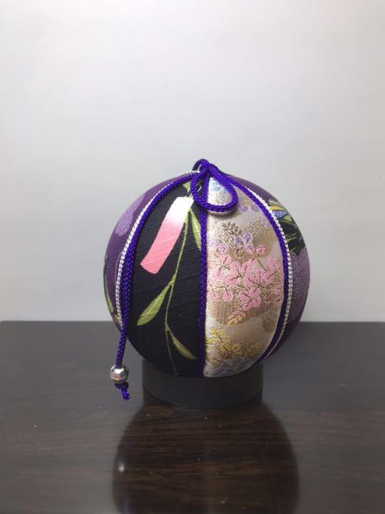 Temari Interior decoration gift  Orihime and Hikoboshi Purple