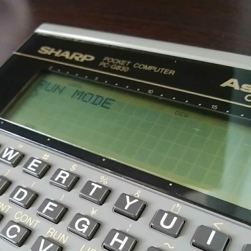 As is for Parts Pocket computer PC-G830