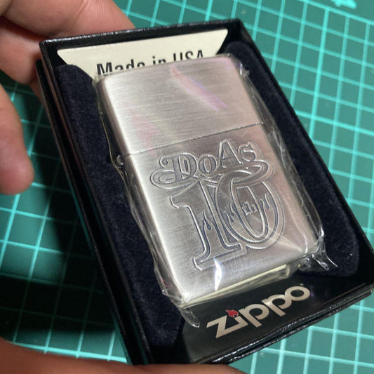 As is For Parts ZIPPO 10th ETERNAL FLAME Limited Edition Oil Lighter