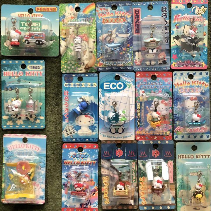 Lot Hello Kitty local & collaboration fastener mascot and strap