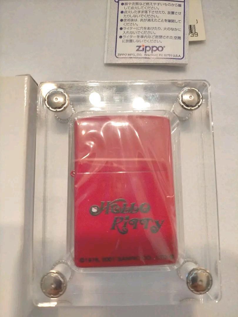 As is for parts ZIPPO Lighter Hello Kitty unused item with serial number