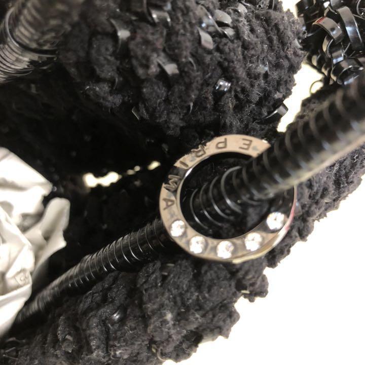 Anteprima Sanrio Collaboration Kuromi Limited Rare Wire Bag Black