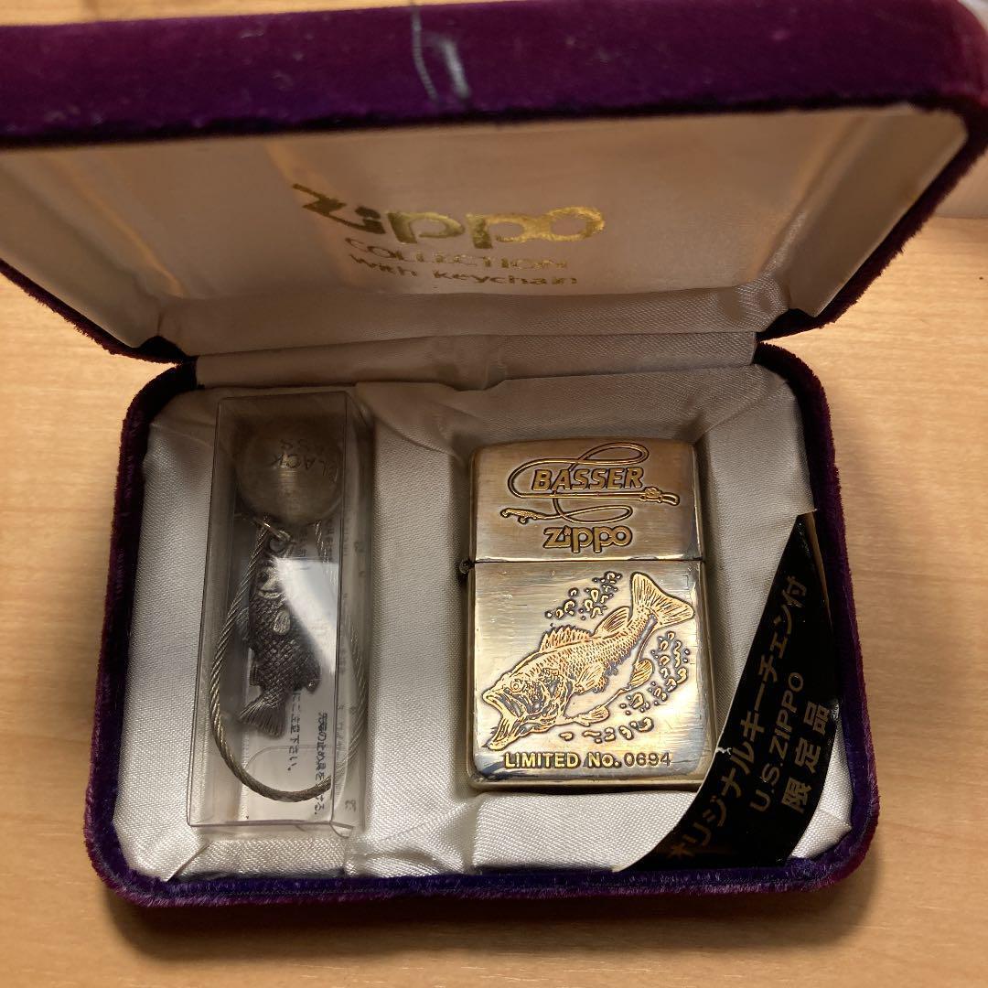 As is for parts Zippo BASSER LIMITED Comes with a cute black bass bonus box