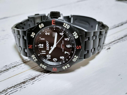 As is For Parts analog clock black movement quartz battery