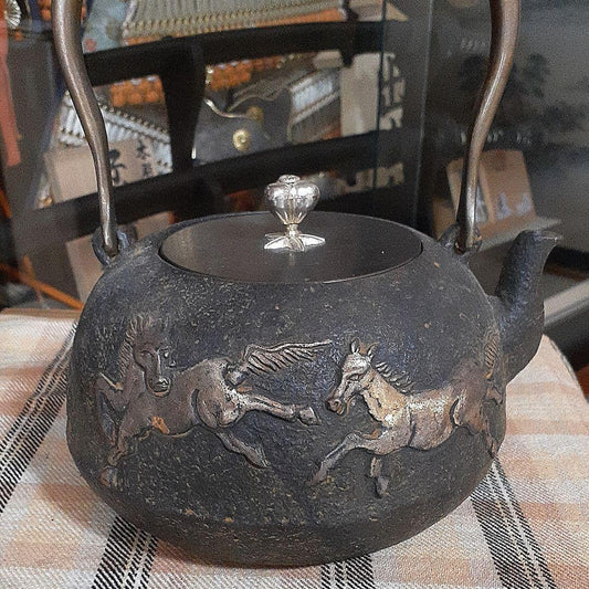 224 iron kettle Ryubundo Ryubundo Yokomei