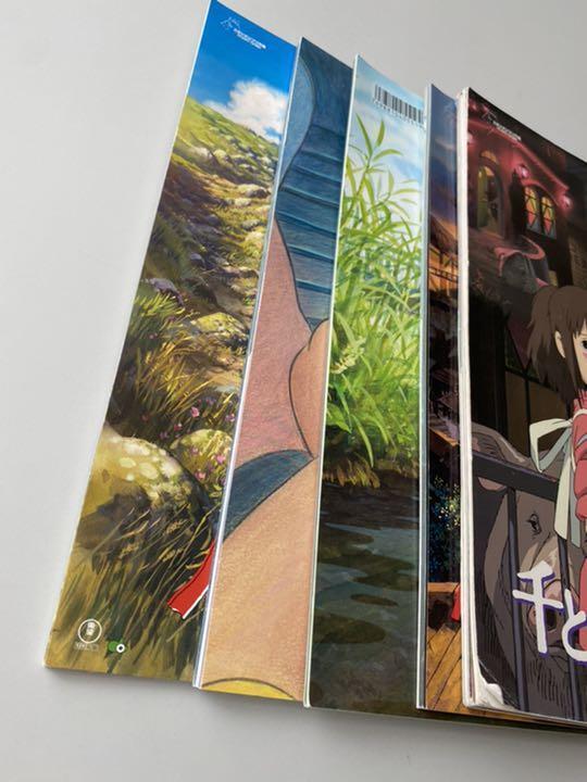 Ghibli movie pamphlet underlay clear file set