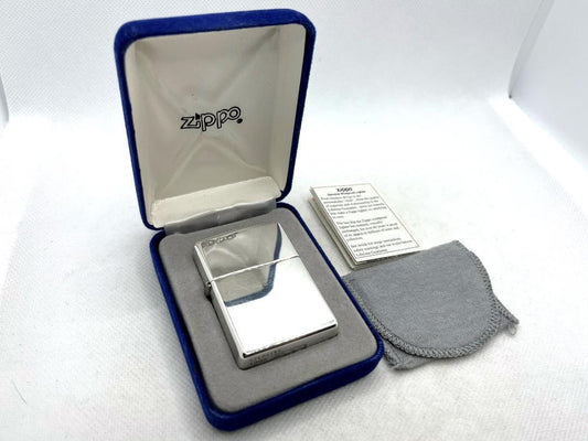 As is For Parts Super Good Condition Zippo 1999 Sterling Silver Pure Silver Ligh