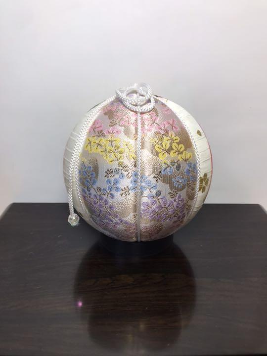 Temari Interior decoration  gift Maiko White Japan
