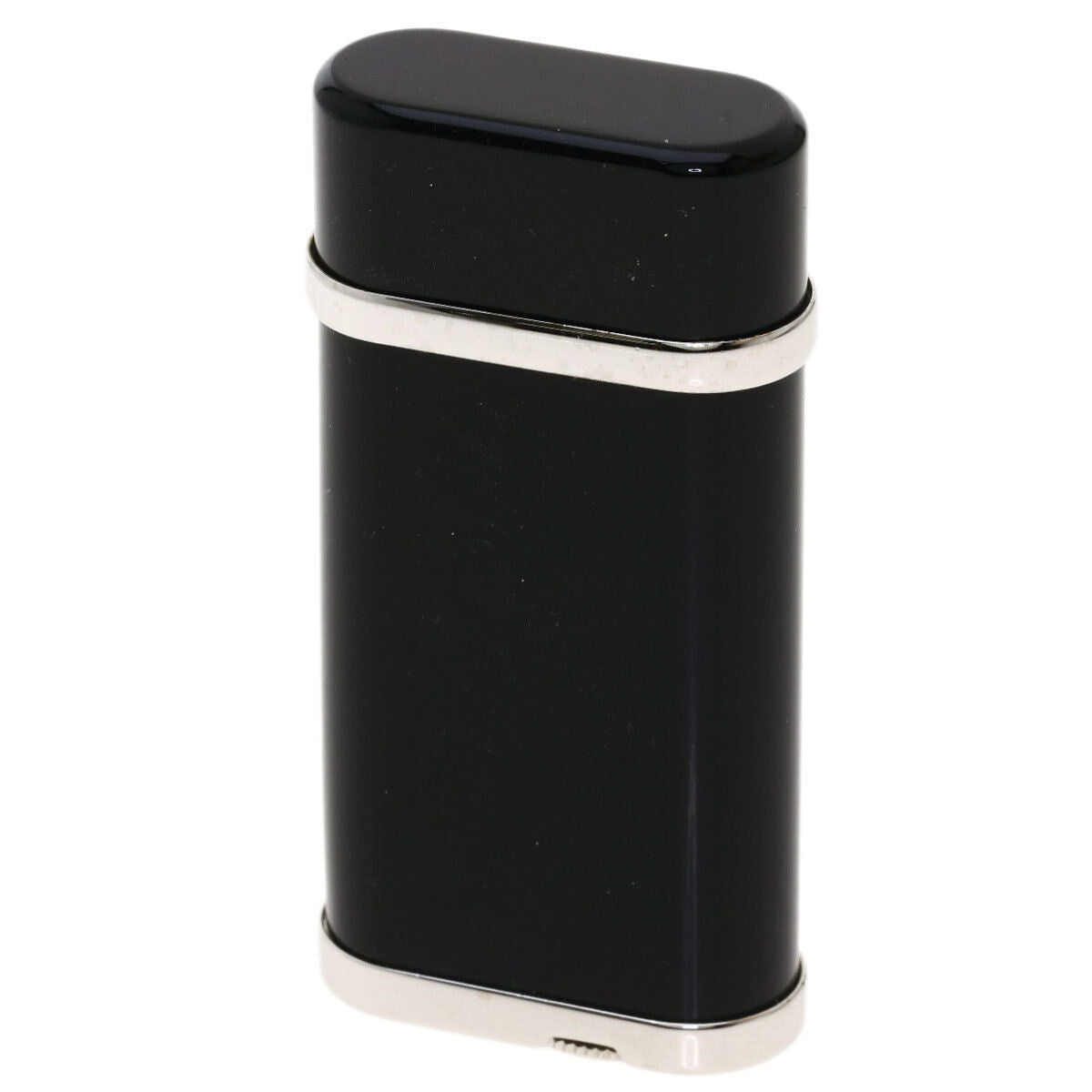 As is For Parts Cartier gas black composite platinum lighter metal