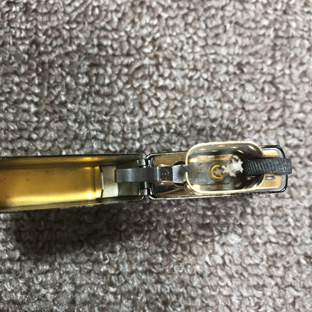 As is For Parts Raijin ZIPPO new unused Raizin Urushi