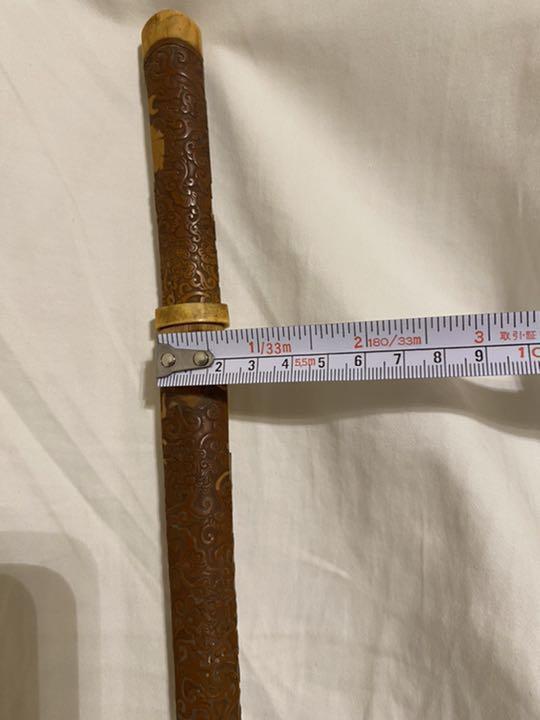 The sword fittings handle sheath As is Japanese Antiques
