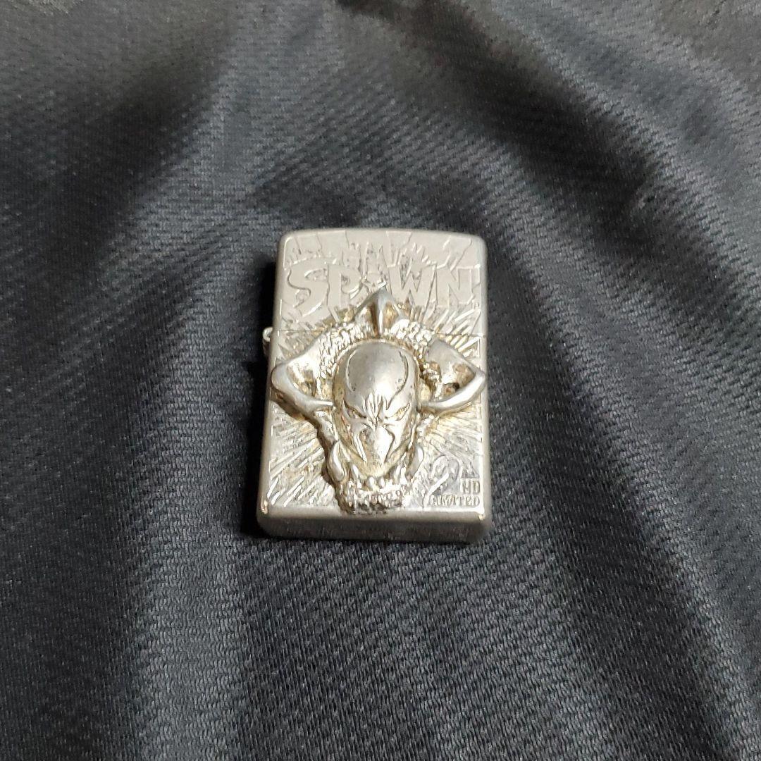 As is for parts Zippo lighter with serial number Spawn Spawn Zippo