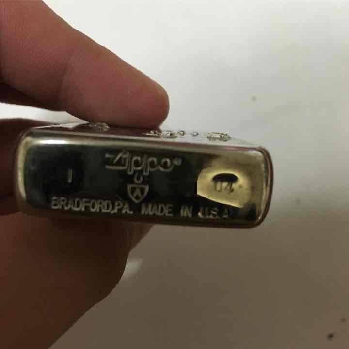 As is for parts Zippo with numbers.
