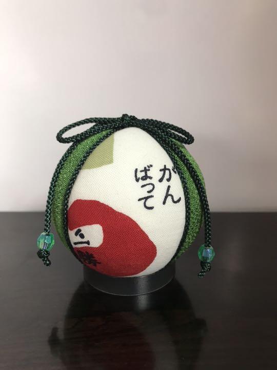 Temari Interior decoration  [Daruma  Good luck  Green Pray for success