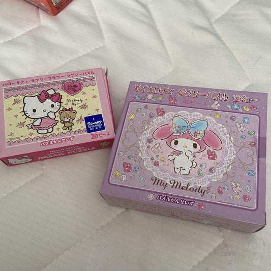 Sanrio jigsaw puzzle set