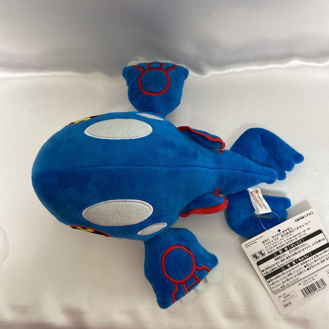 Kyogre Stuffed Boss Play Team Rocket Pokemon Center