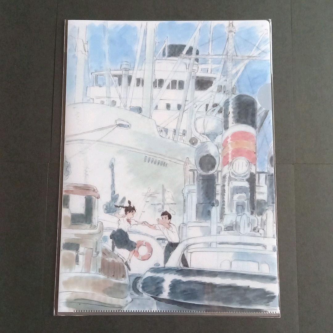 Studio Ghibli Katsuya Kondo exhibition illustration Coquelicozaka clear file