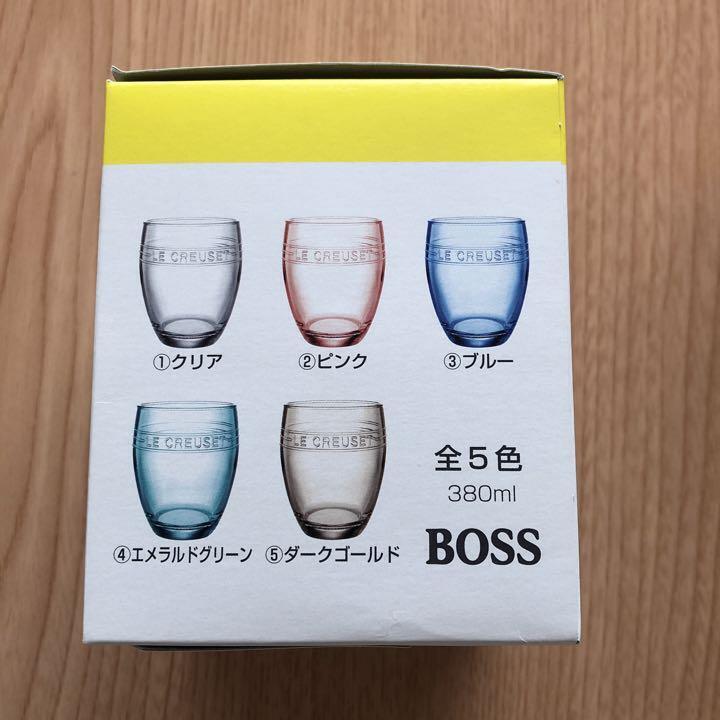 [Le Creuset] New and unused BOSS original glass