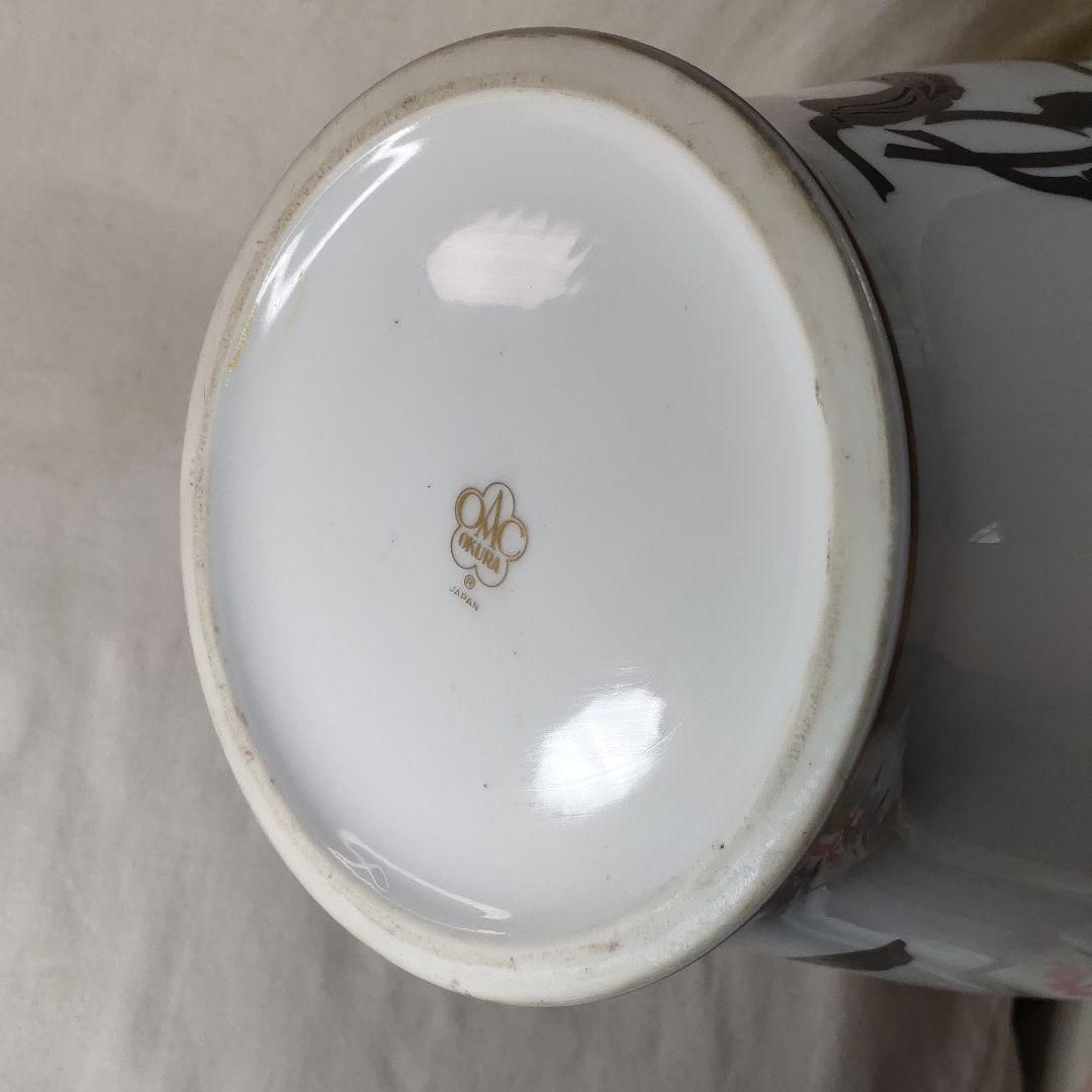 Okura Touen Vase Gold erosion cattleya