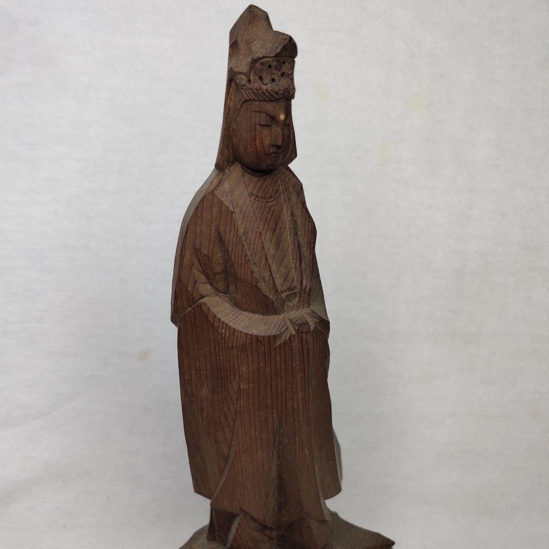 BUTUZOU WOOD hand made Base width: about 7 x 3.5 cm・Height: Approximately 15cm