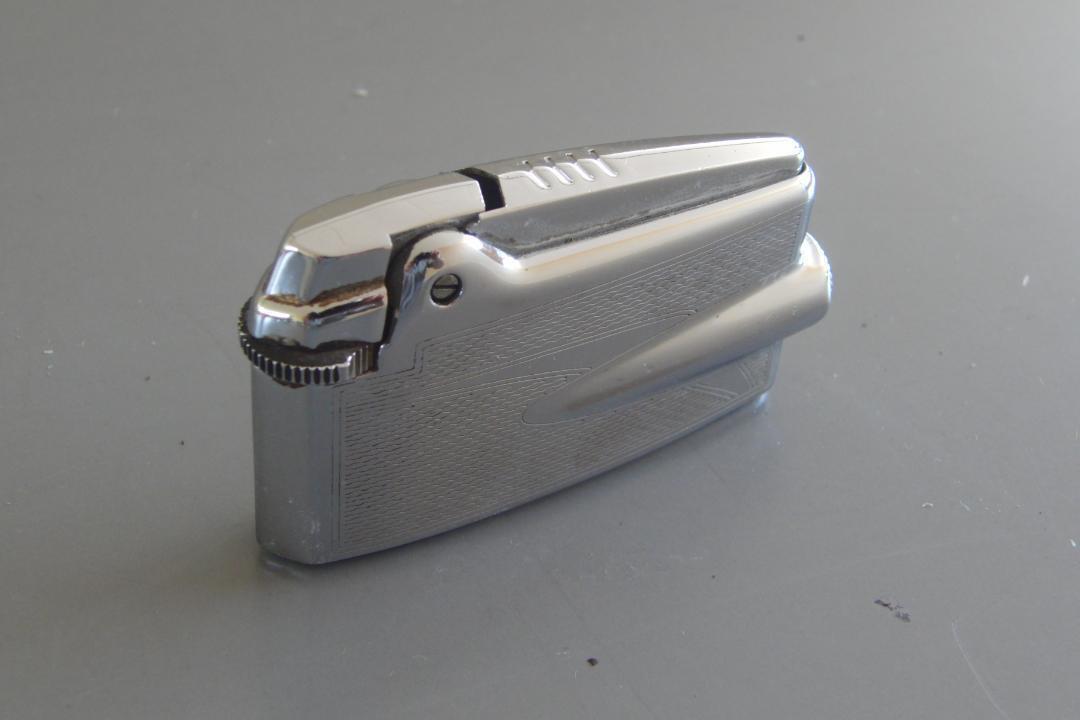 As is For Parts RONSON Baraframe Premier Gas Lighter
