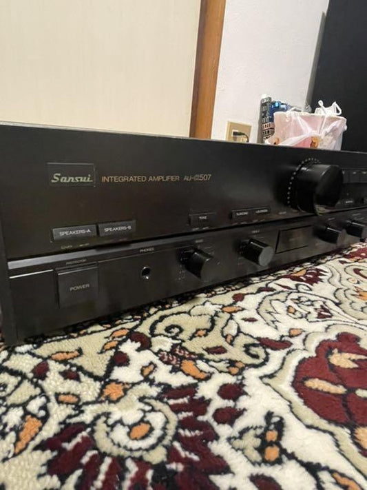 As is For Parts Junk  SANSUI Integrated Amplifier AU-α507
