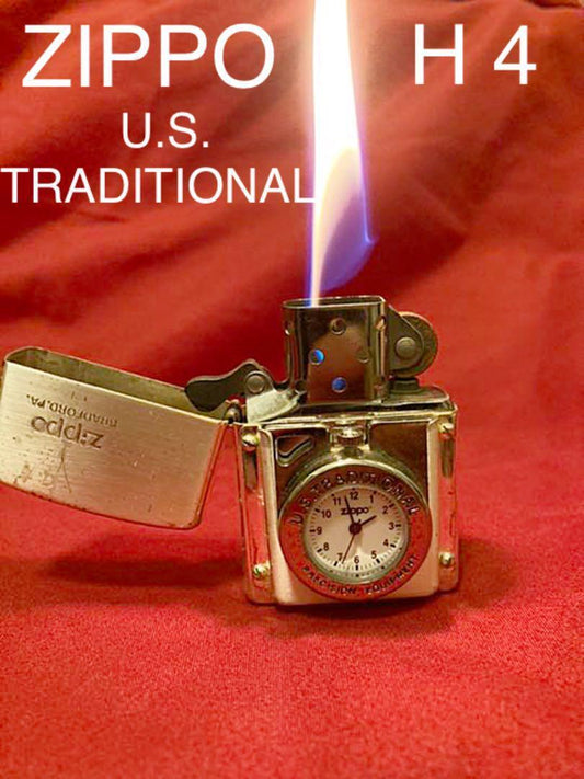 As is For Parts ZIPPO watch U.S.TRADITIONAL Ignition confirmation OK
