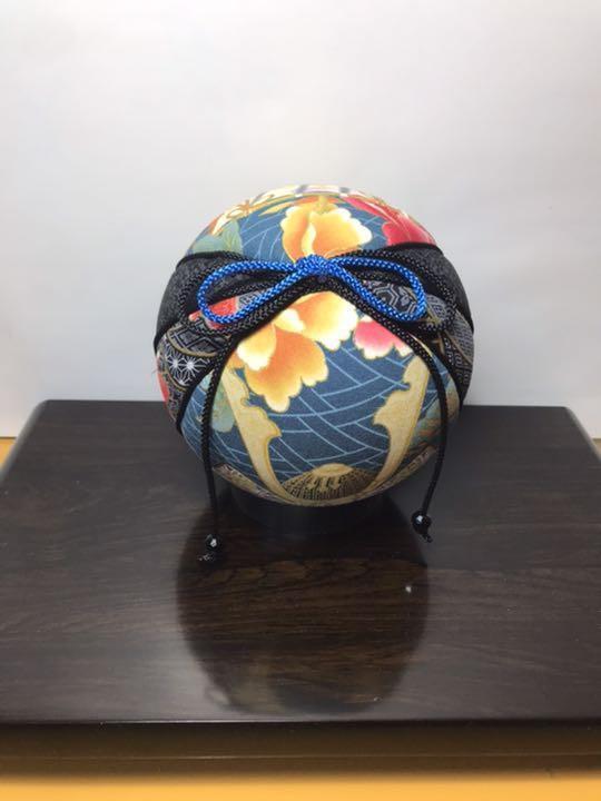 Temari Interior decoration  gift  helmet blue Treasure ship