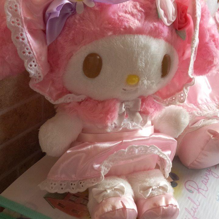 Sanrio My Melody 40th stuffed toy ♪Rose Labyrinth dressing series♪