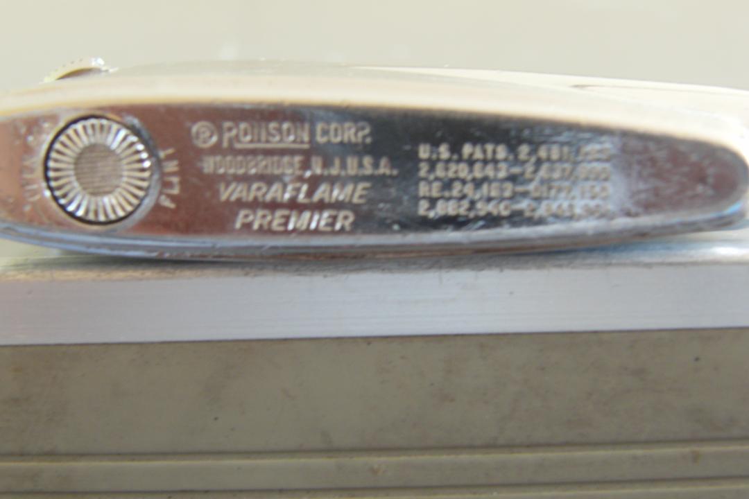 As is For Parts RONSON Baraframe Premier Gas Lighter