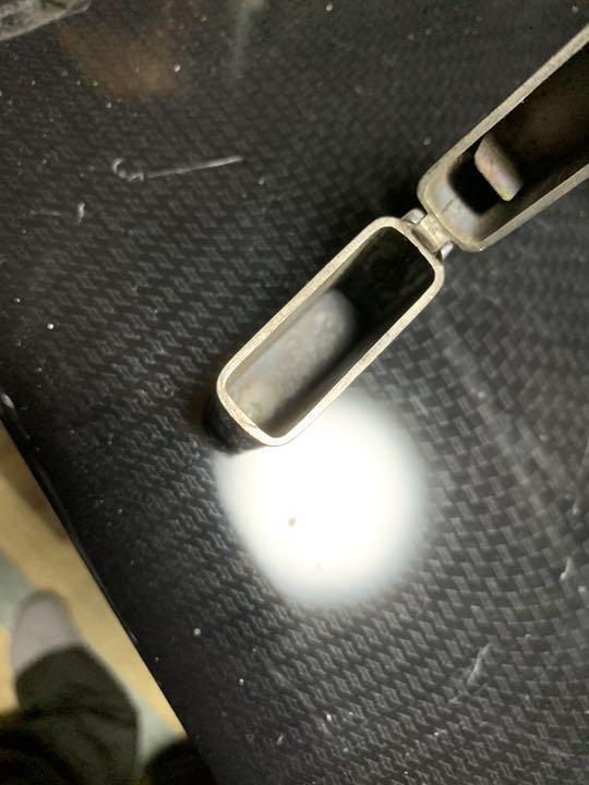 As is For Parts silver pure ZIPPO brand new
