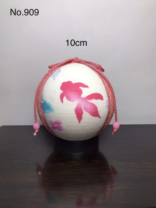 Temari "Interior decoration / gift" No.909 [Goldfish & morning glory]