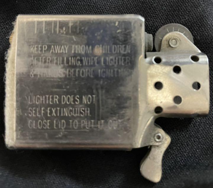 As is for parts Zippo 1933 serial number No0273