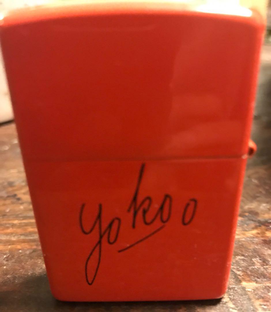 As is For Parts zippo Tadanori Yokoo design lacquer finish Zippo YOKOO TADANORI