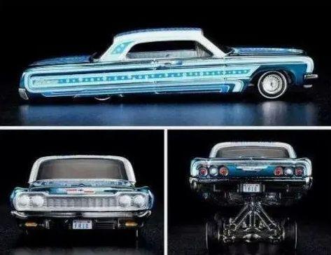 Unopened1/64 Hot Wheels THE SNOWMAN64 Impala Lowrider