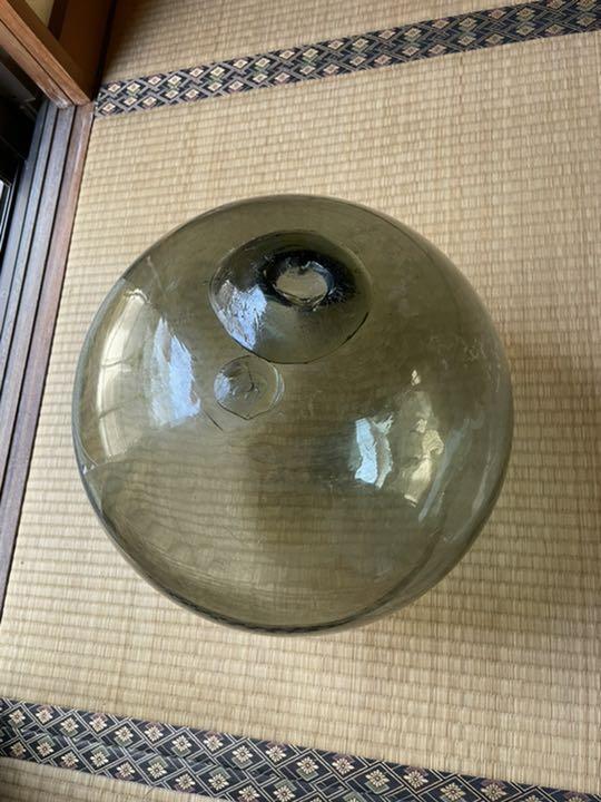 Glass float Japanese Antiques　A-2