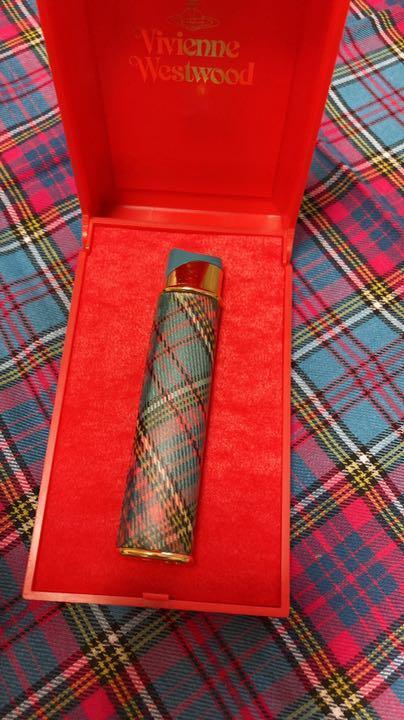 As is For Parts Vivienne Westwood lighter blue tartan gas