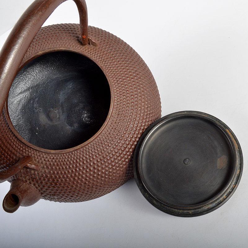 Sencha utensils Kamashi Sato Joseizo Hiramaru Arare iron kettle iron kettle