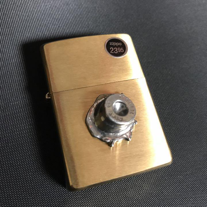 As is for parts ZIPPO lighter 2020 bullet solid brass