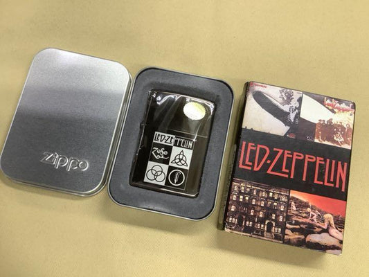 As is For Parts zippo Led Zeppelin 4 symbols