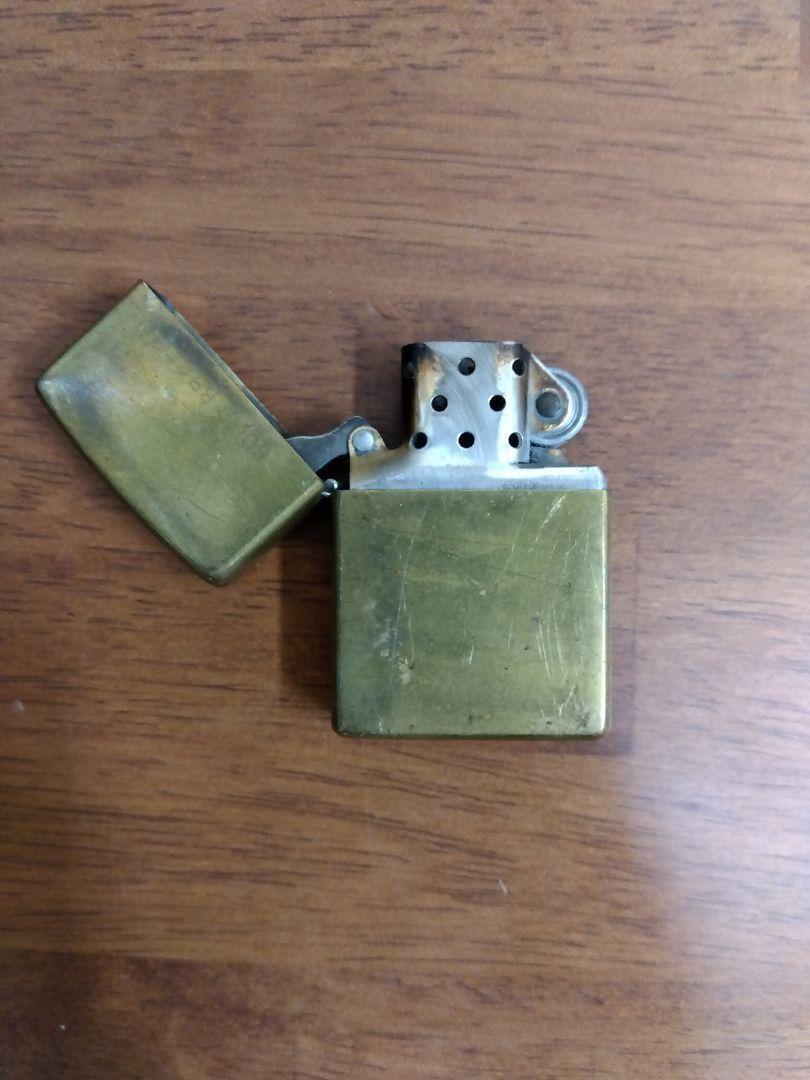 As is for parts ZIPPO lighter SOLID BRASS