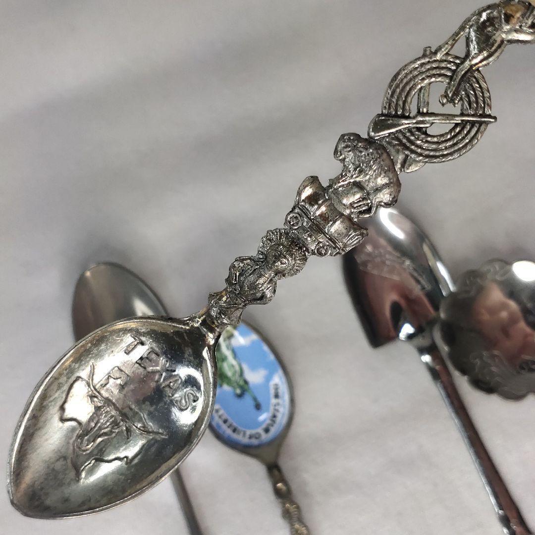 6 coffee spoons Stainless steel American collector release