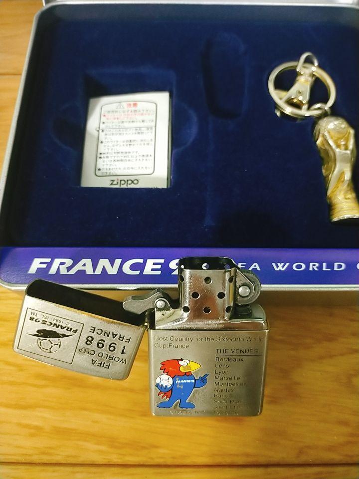 As is For Parts Made in 1997 1998 France World Cup Memorial Limited Zippo