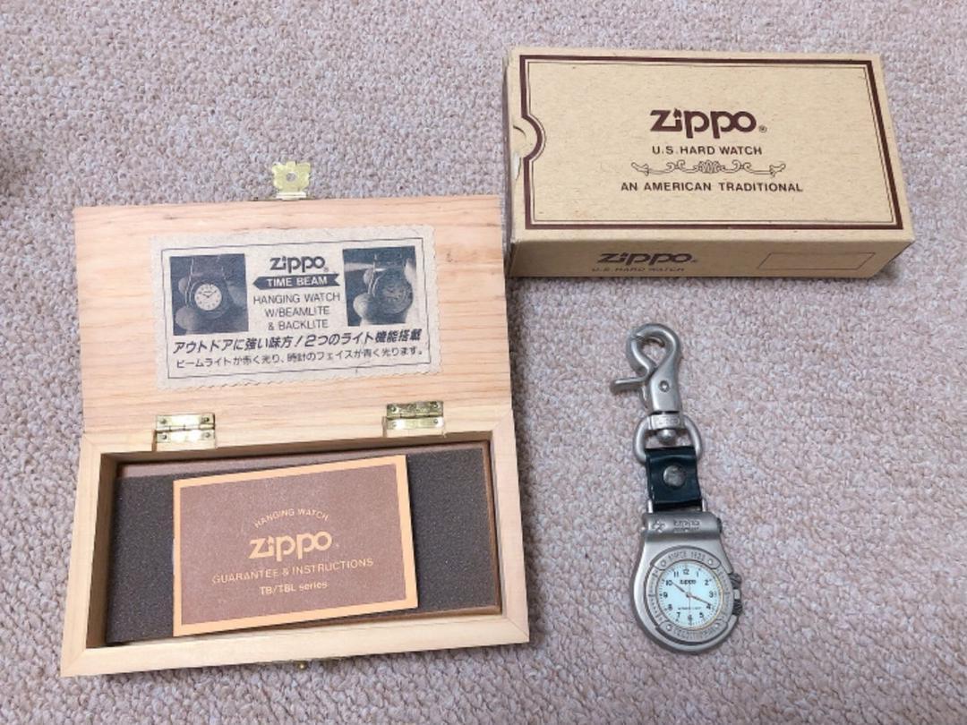 as is for parts ZIPPO pocket watchWith analog clock light function