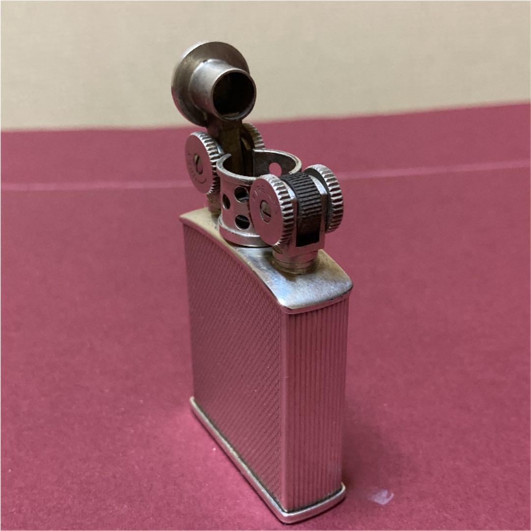 As is for Parts Douglass oil lighter type III Wild boy silver finish