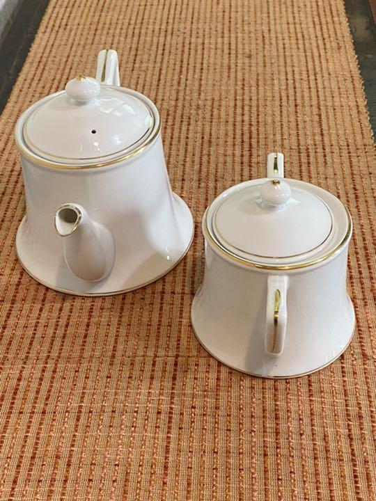 teapot sugar pot antique old noritake Japanese Antique A-1