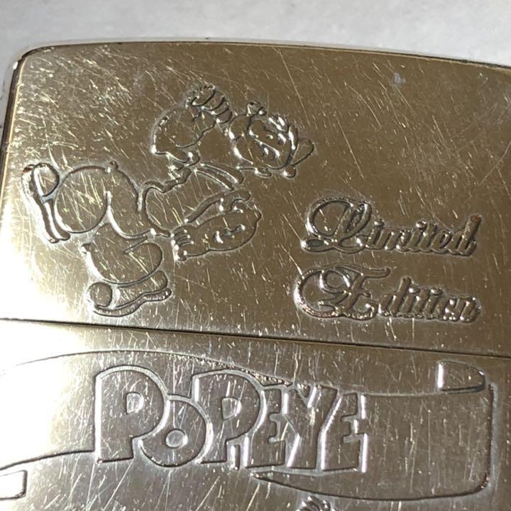 As is for parts Zippo lighter Popeye Popeye limited edition made in 1994