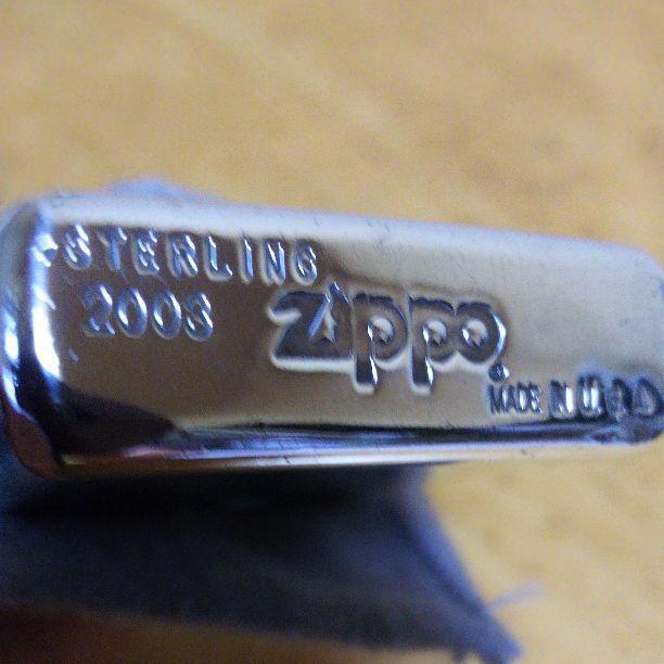 As is for parts ZIPPO lighter sterling silver